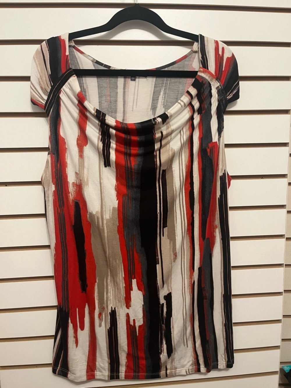 🧡 3/$15 Addition Elle Black and White Striped Top